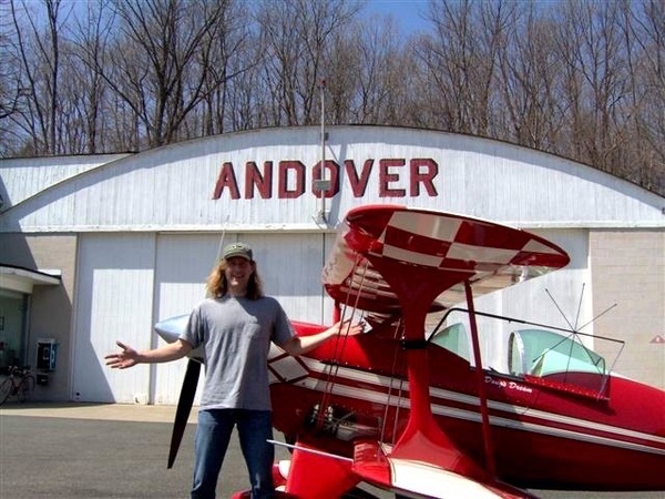 Me with my Pitts Special at Andover airport