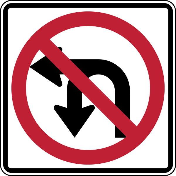 No turns