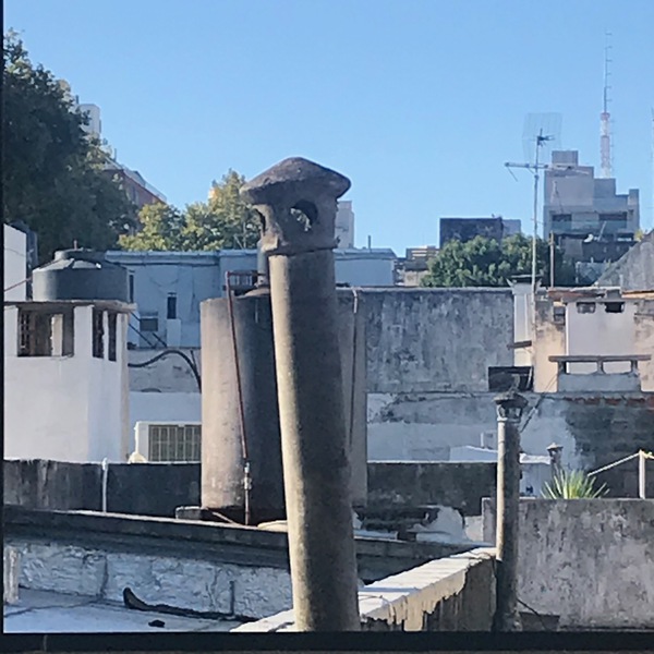 Rooftop north, afternoon, palermo, montevideo