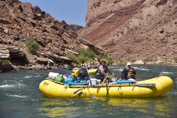 Running the first rapid