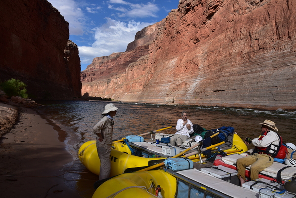 Preparing to leave Shinumo Wash camp