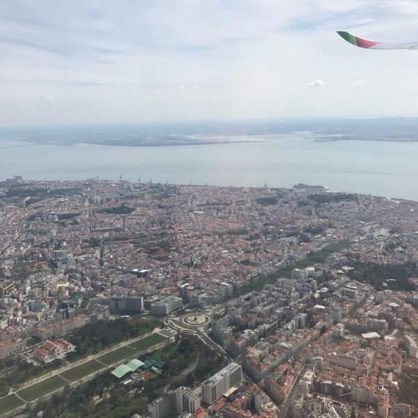 Lisbon from the air