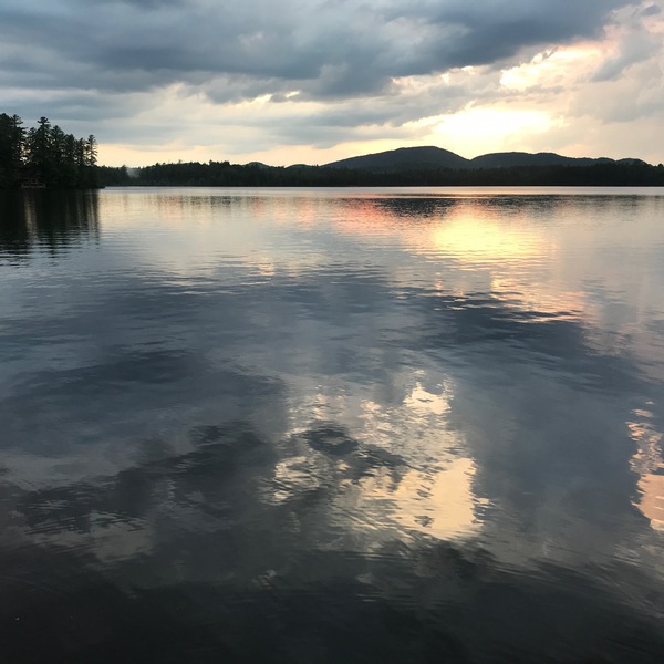 Sunset on Lower Lake